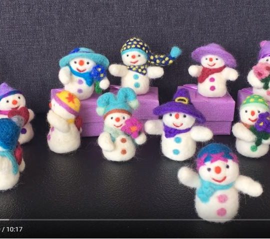 The amazing review of the Snowmen made by Corina, fifi on YouTube