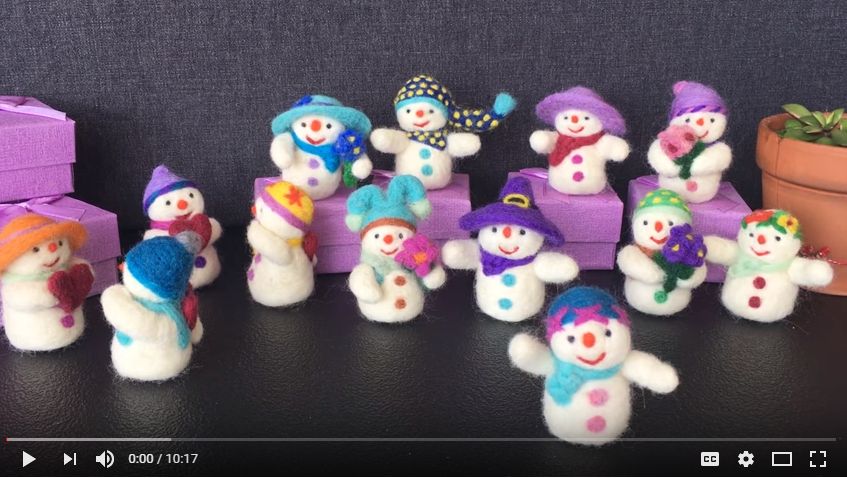 The amazing review of the Snowmen made by Corina, fifi on YouTube